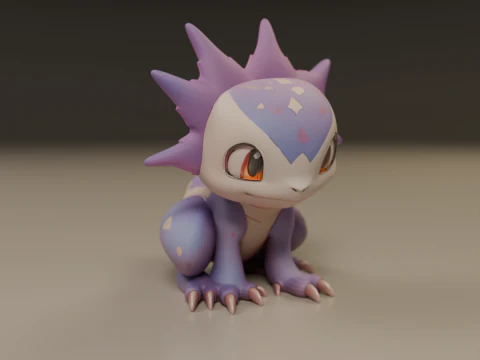 Pocket monsters 3D Print Model