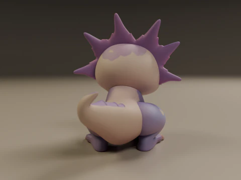 Pocket monsters 3D Print Model