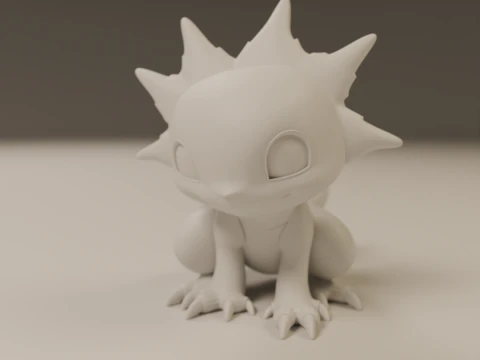 Pocket monsters 3D Print Model