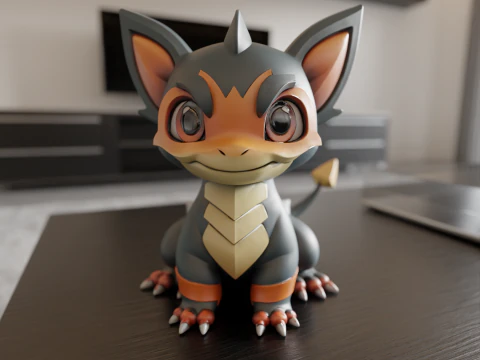 Mostri tascabili Modello di stampa 3D