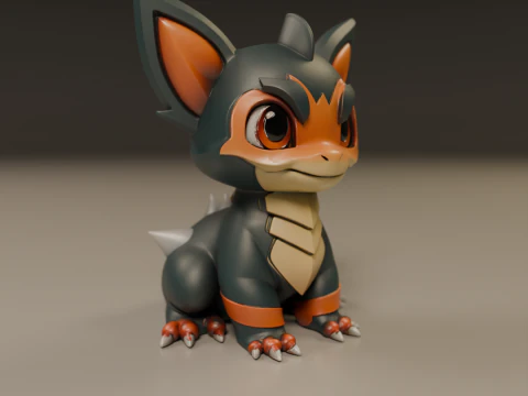 Pocket monsters 3D Print Model