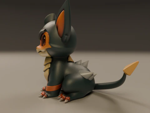 Pocket monsters 3D Print Model