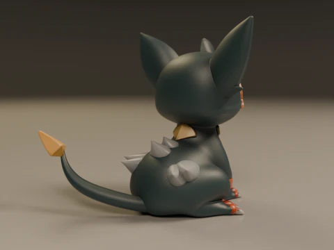 Pocket monsters 3D Print Model