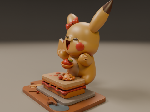 Pocket monsters Modello di stampa 3D
