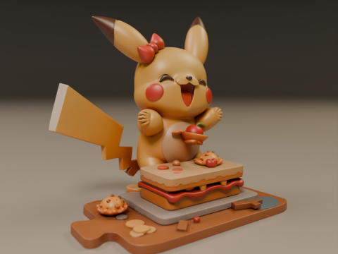 Pocket monsters Modello di stampa 3D