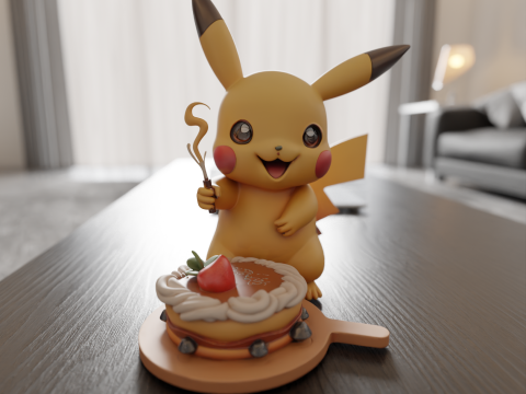 Pocket monsters 3D 打印模型