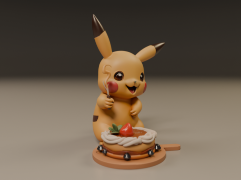Pocket monsters Model Cetak 3D