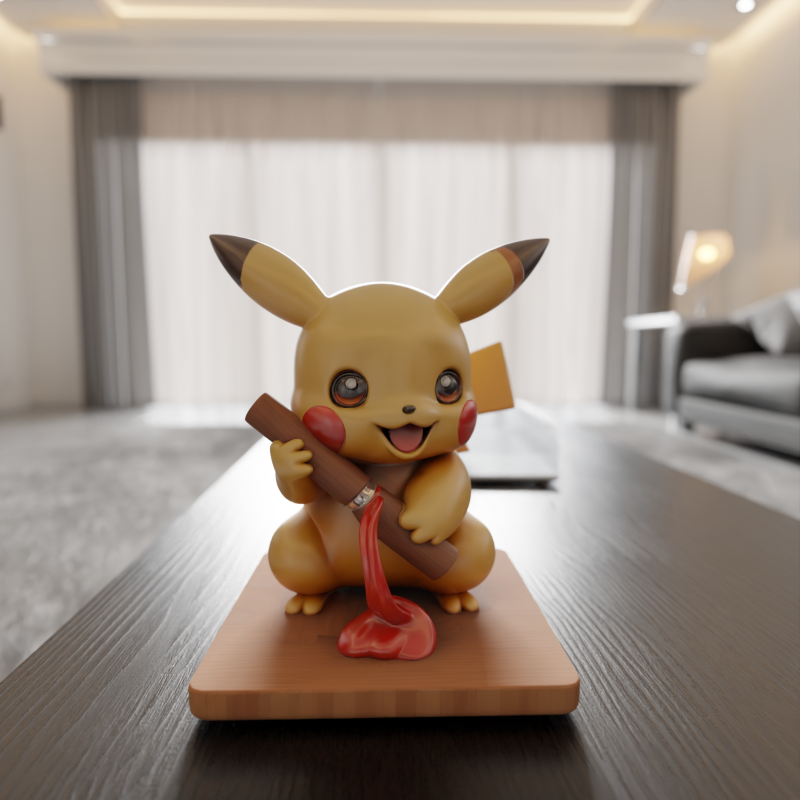 Pocket monsters 3D printmodel .c4d .max .obj .3ds .fbx .stl .blend 