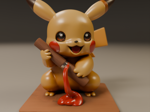 Pocket monsters 3D printmodel