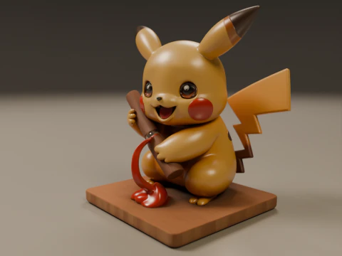 Pocket monsters 3D Print Model