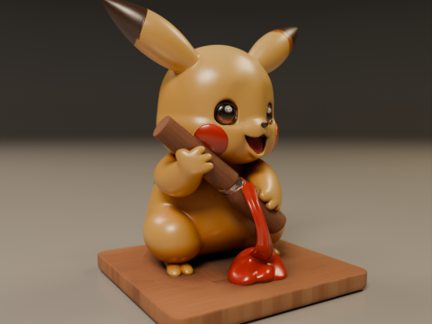 Pocket monsters 3D printmodel