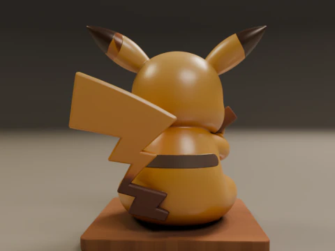 Pocket monsters 3D Print Model