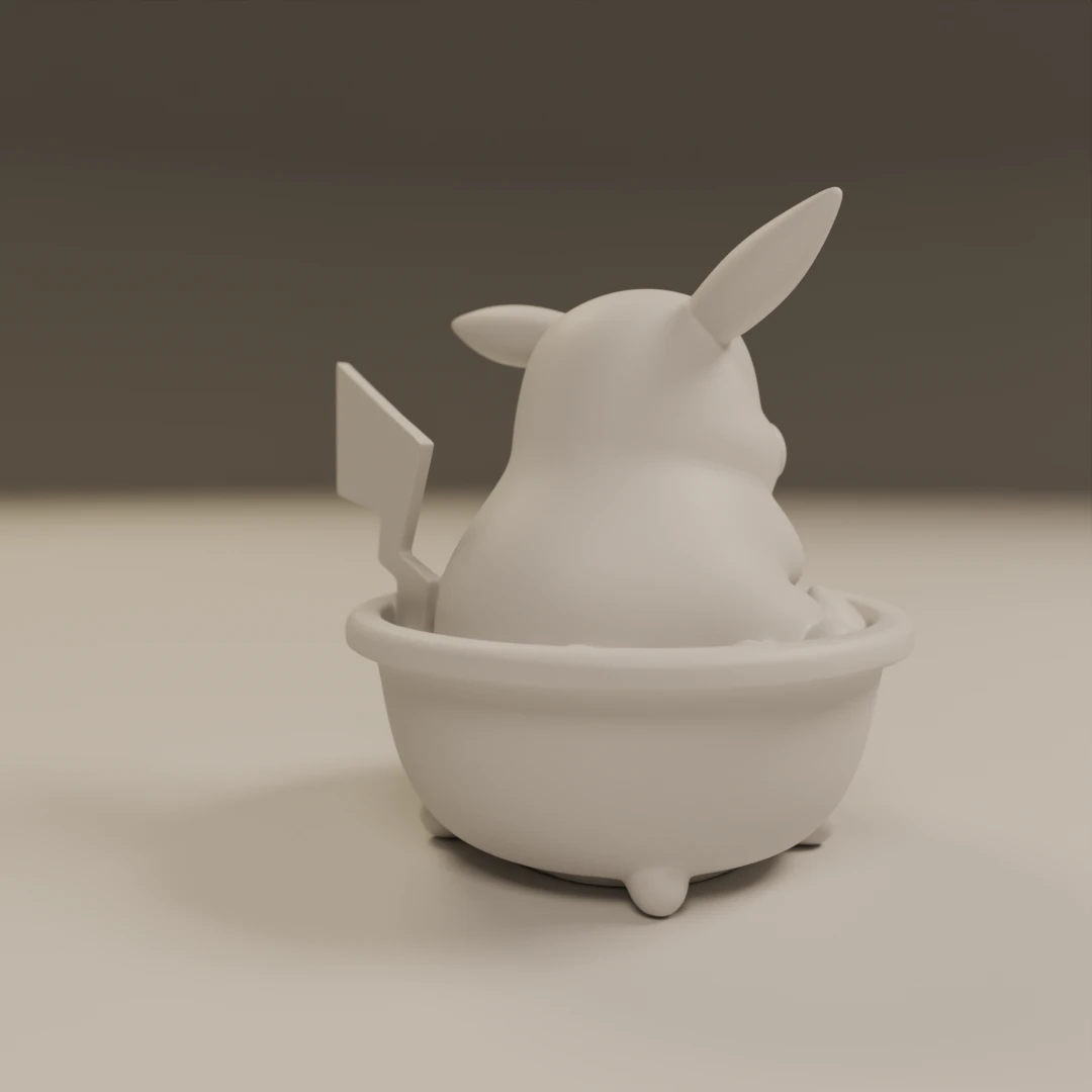 Pocket monsters 3D Print Model .c4d .max .obj .3ds .fbx .stl .blend 