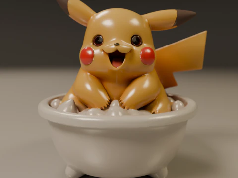 Pocket monsters 3D Print Model