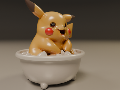 Pocket monsters 3D 打印模型