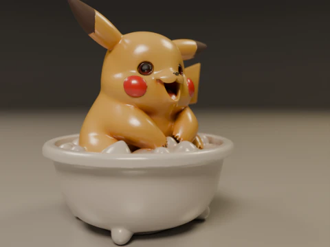 Pocket monsters 3D Print Model