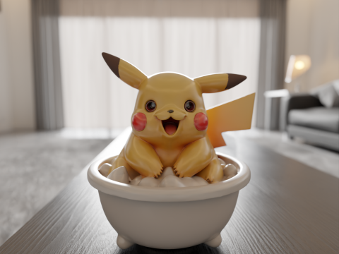 Pocket monsters 3D 打印模型