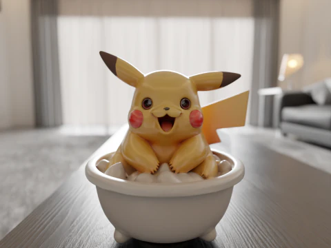 Pocket monsters 3D Print Model