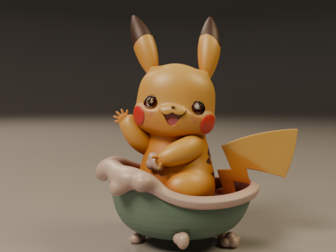Pocket monsters 3D Print Model