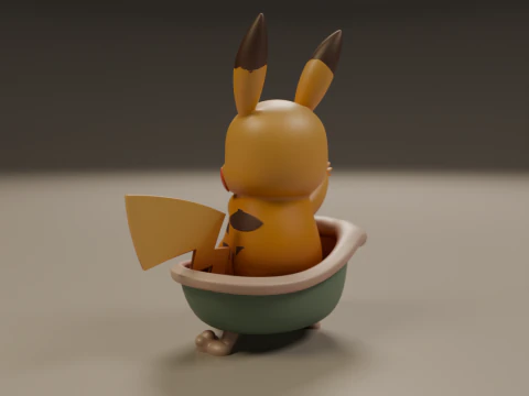 Pocket monsters 3D Print Model