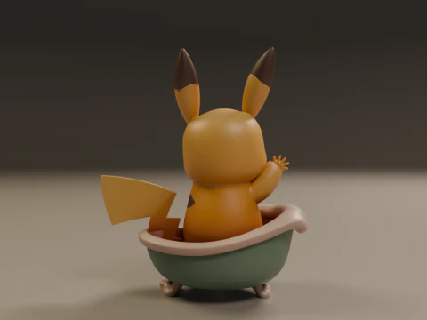 Pocket monsters 3D Print Model