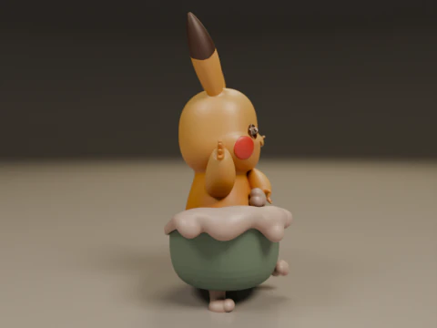 Pocket monsters 3D Print Model