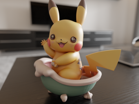 Pocket monsters 3D Print Model