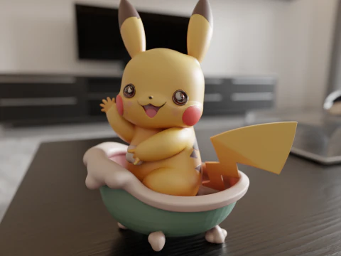 Pocket monsters 3D Print Model