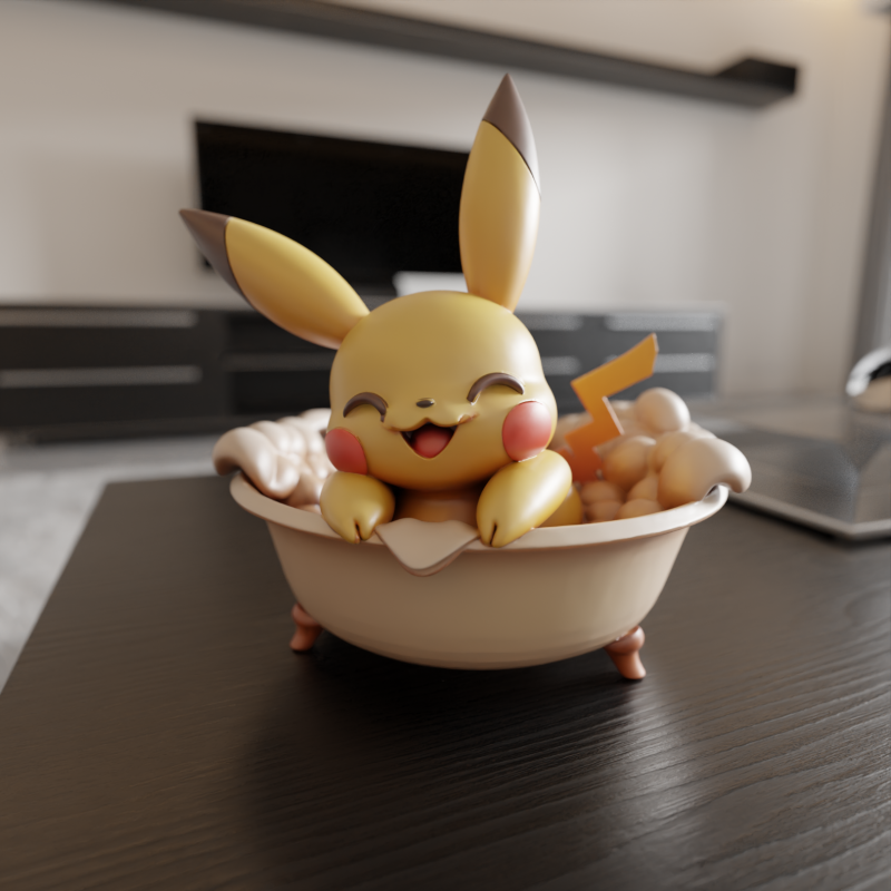 Pocket monsters 3D Print Model .c4d .max .obj .3ds .fbx .stl .blend 
