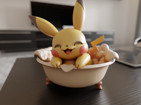 Pocket monsters 3D प्रिंट मॉडल