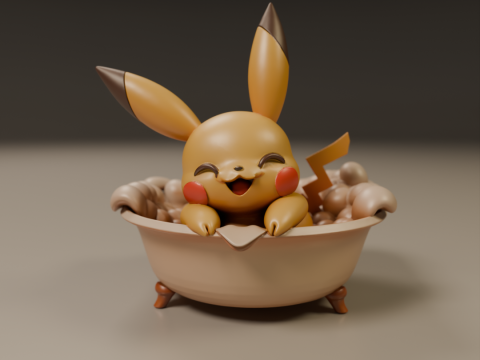 Pocket monsters 3D Print Model