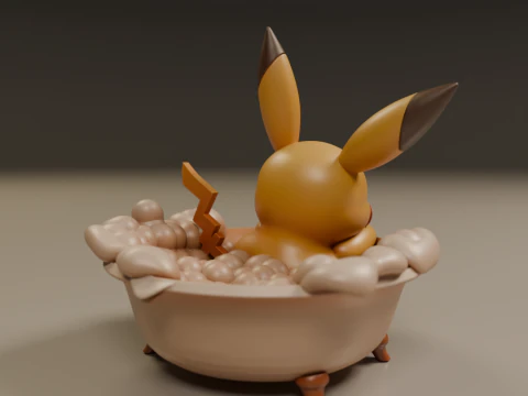 Pocket monsters 3D Print Model