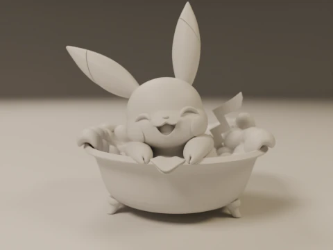 Pocket monsters 3D Print Model