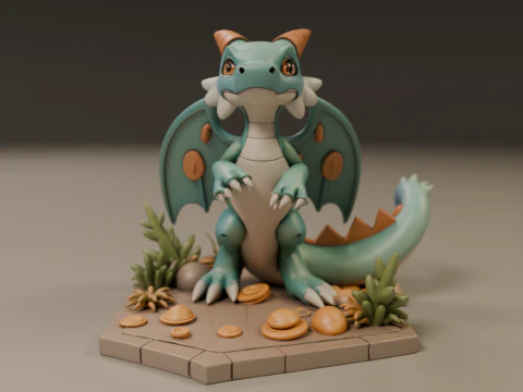 Pocket monsters 3D Print Model