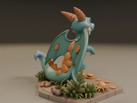 Pocket monsters 3D Print Model