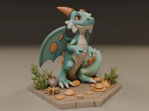 Pocket monsters 3D Print Model