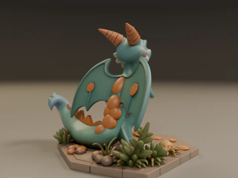 Pocket monsters 3D Print Model