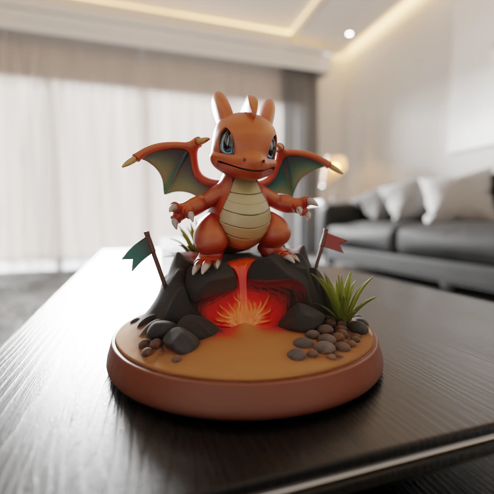 Pocket monsters 3D Print Model .c4d .max .obj .3ds .fbx .stl .blend 
