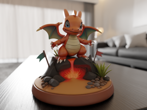Pocket monsters 3D प्रिंट मॉडल