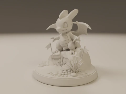 Pocket monsters 3D Print Model