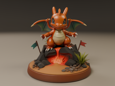 Pocket monsters 3D प्रिंट मॉडल