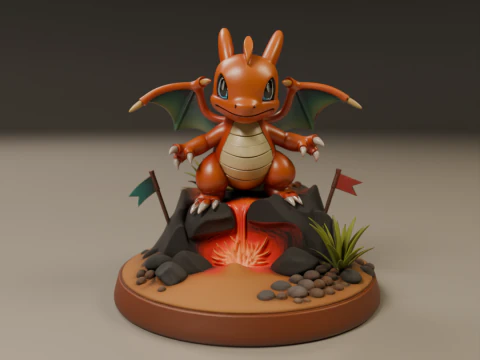 Pocket monsters 3D Print Model