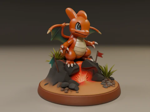 Pocket monsters 3D Print Model