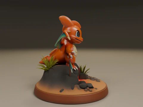Pocket monsters 3D Print Model