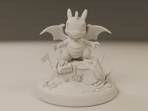 Pocket monsters 3D Print Model