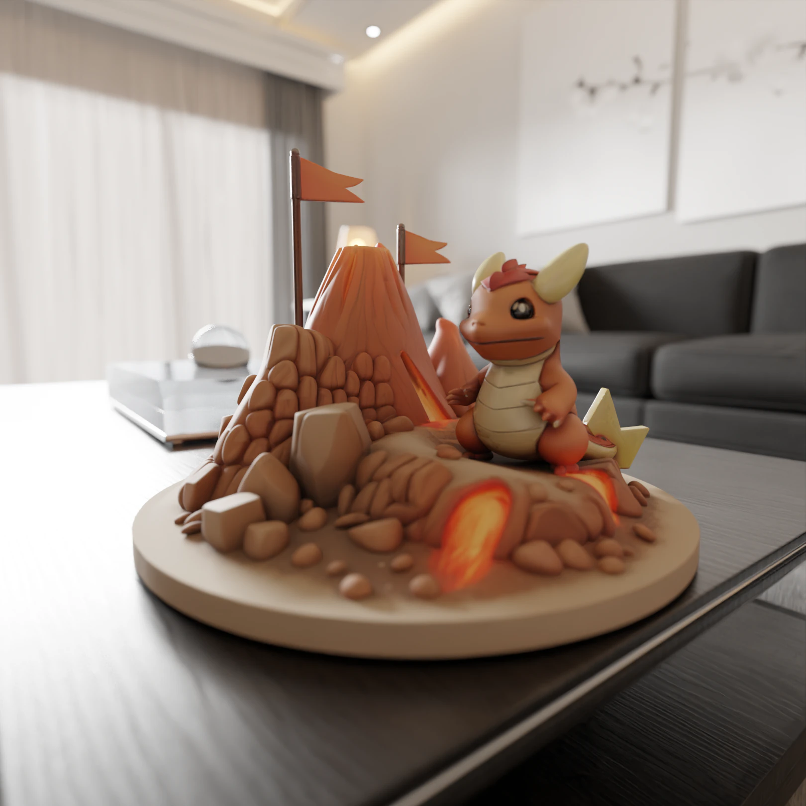Pocket monsters 3D Print Model .c4d .max .obj .3ds .fbx .stl .blend 