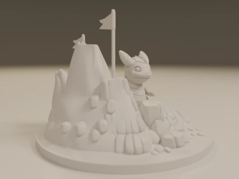 Pocket monsters 3D Print Model