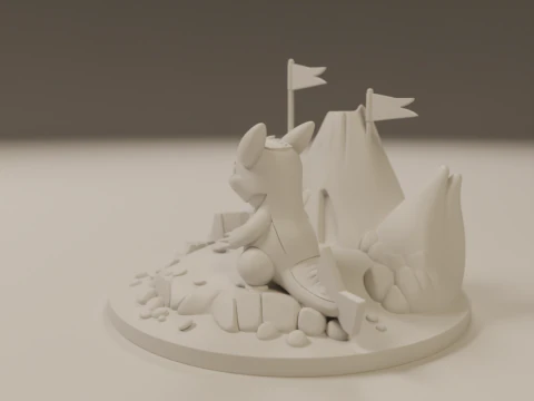 Pocket monsters 3D Print Model
