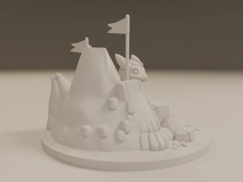 Pocket monsters 3D Print Model