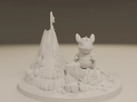Pocket monsters 3D Print Model